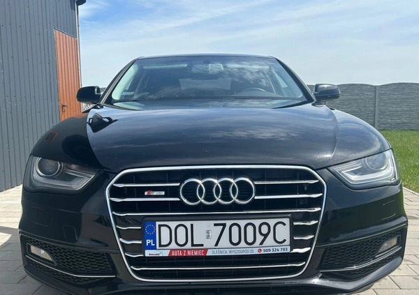 Audi A4 cena 54400 przebieg: 98000, rok produkcji 2015 z Miastko małe 106